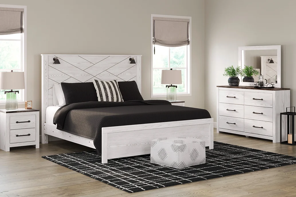 ASHLEY B1190 GERRIDAN BED AVAILABLE IN QUEEN AND KING SIZES