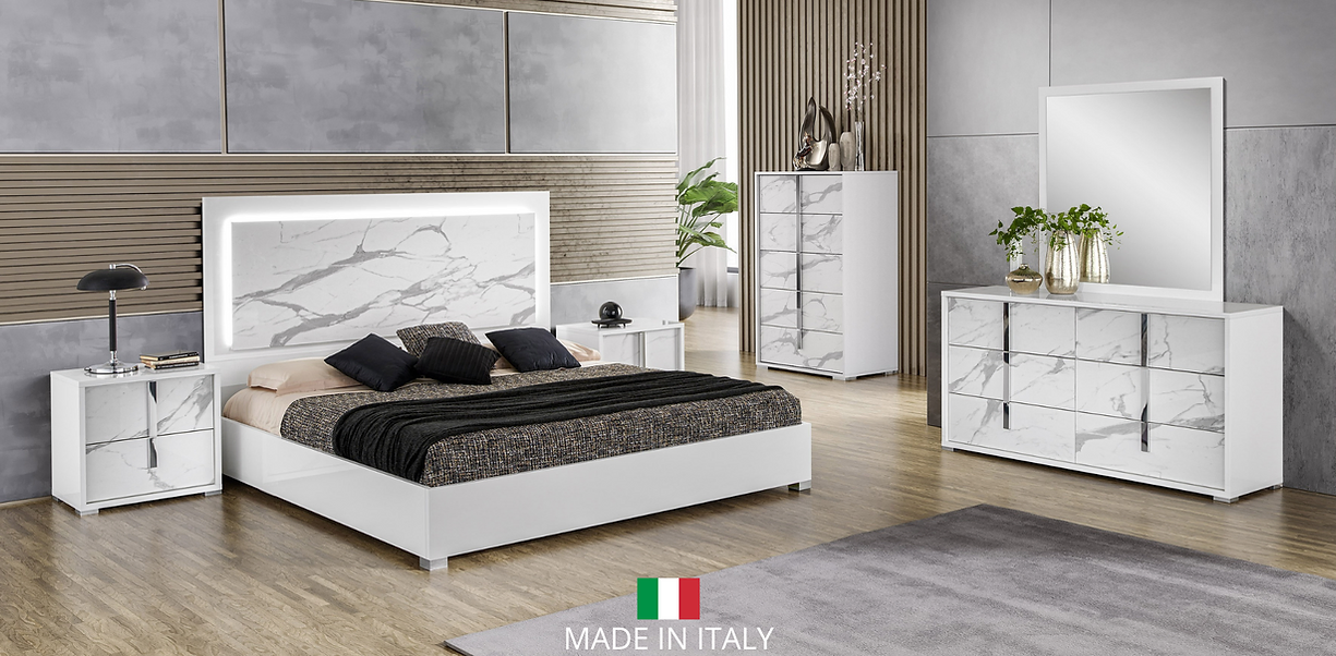 SONIA BEDROOM COLLECTION AVAILABLE IN QUEEN AND KING SIZES AS 4 PC OR 5 PC SETS