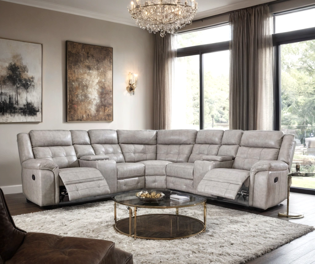 JACOB STONE RECLINING SECTIONAL