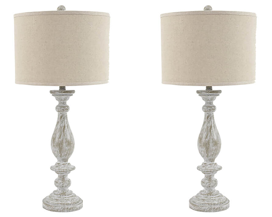 L235344 - 2 PIECE TALL TABLE LAMP SET