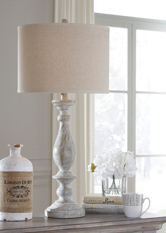 L235344 - 2 PIECE TALL TABLE LAMP SET