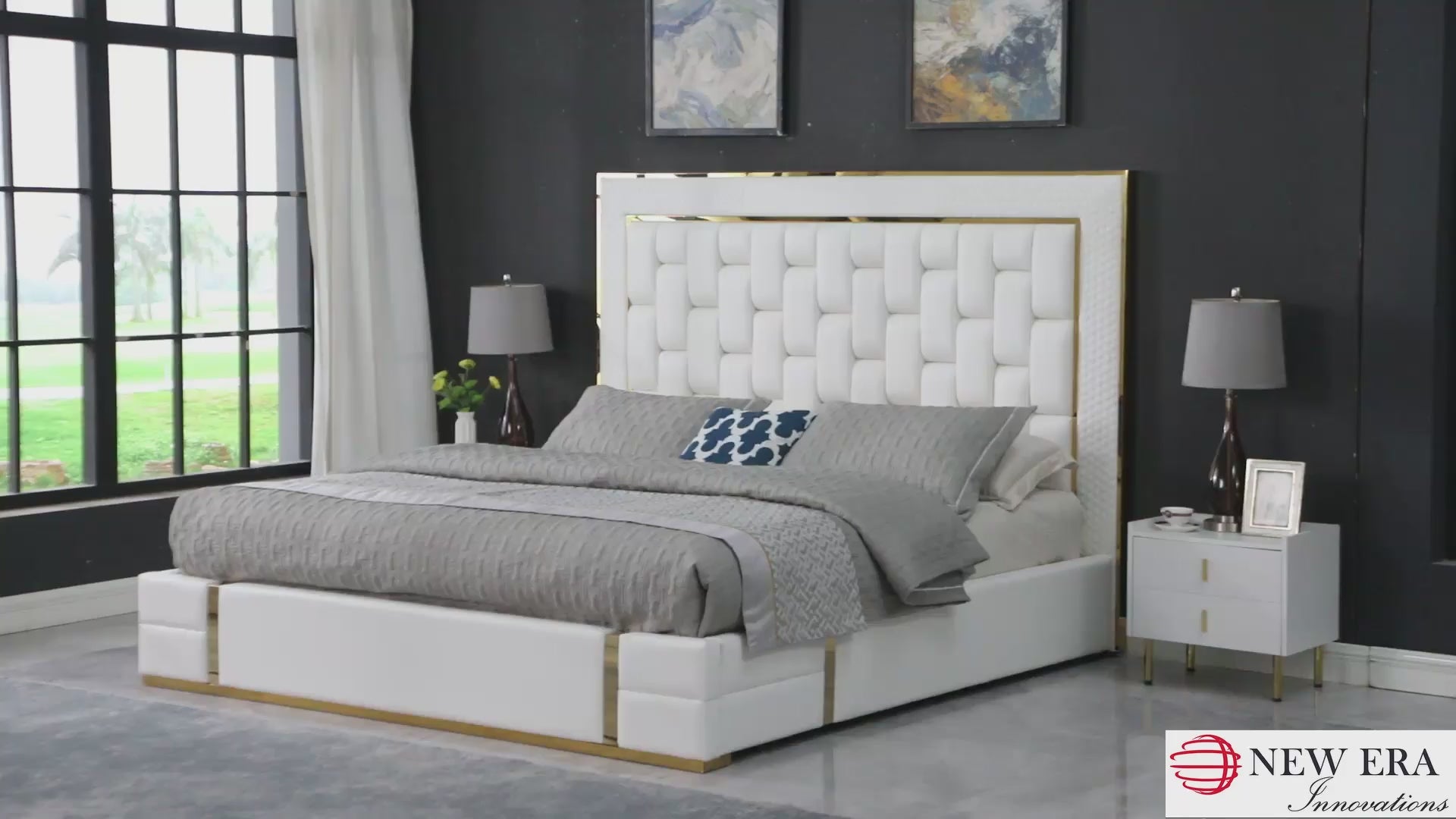 B700 MARBELLA BED AVAILABLE IN TWIN, FULL, QUEEN AND KING SIZES