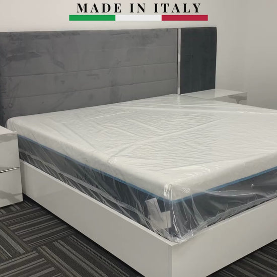 NINA COLLECTION BEDROOM SET AVAILABLE IN QUEEN AND KING SIZES AS 4 PC OR 5 PC SETS