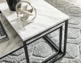 T182-13 COCKTAIL TABLE AND 2 END TABLES