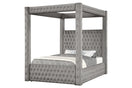 Switch CASTLE GRAY PLATFORM BED AVAILABLE IN QUEEN AND KING SIZES 2 image
