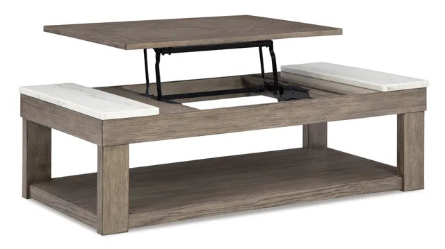 T854-9 LIFT TOP COCKTAIL TABLE