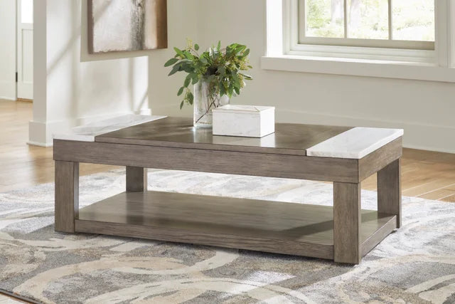 T854-9 LIFT TOP COCKTAIL TABLE