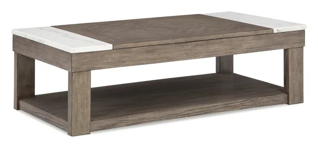 T854-9 LIFT TOP COCKTAIL TABLE