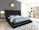 Switch KIKI BLACK PLATFORM BED AVAILABLE IN QUEEN AND KING SIZES 1 image