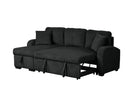 Switch SILVIA BLACK SECTIONAL WITH PULL-OUT BED 3 image