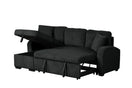 Switch SILVIA BLACK SECTIONAL WITH PULL-OUT BED 2 image