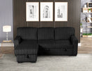 Switch POLAND BLACK REVERSIBLE SECTIONAL WITH PULL-OUT BED 2 image