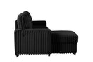 Switch POLAND BLACK REVERSIBLE SECTIONAL WITH PULL-OUT BED 3 image