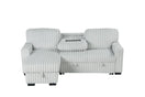 Switch POLAND GRAY REVERSIBLE SECTIONAL WITH PULL-OUT BED 3 image