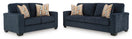Switch ASHLEY 243-03 SOFA AND LOVESEAT SET IN INK COLOR 2 image