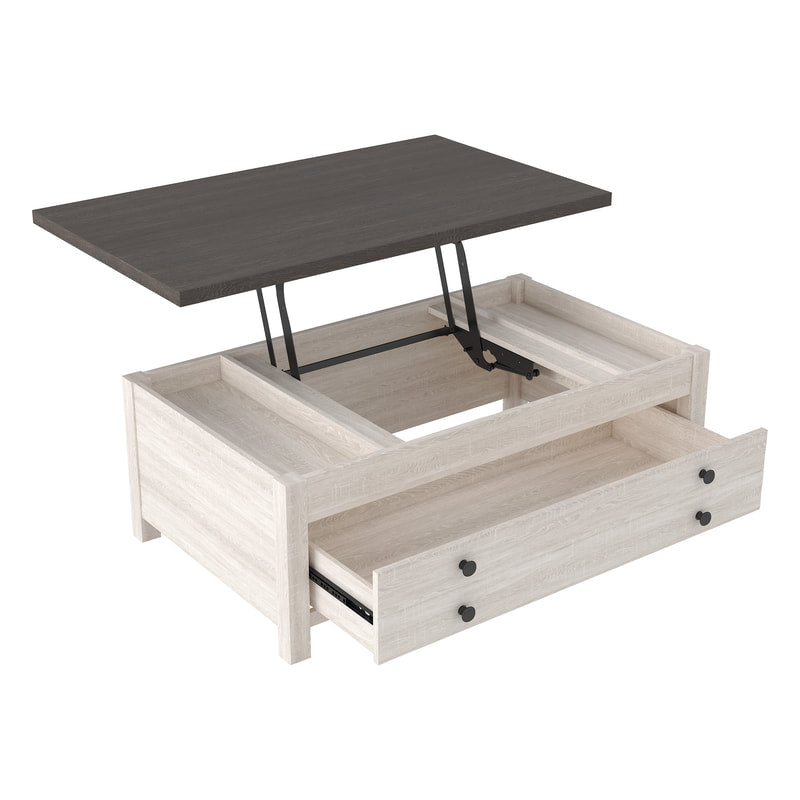 T287-9 LIFT TOP COCKTAIL TABLE