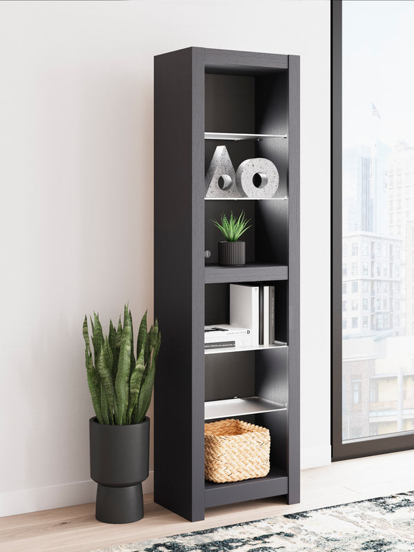 W2721-24 PIER BOOKCASE WITH LED LIGHTS