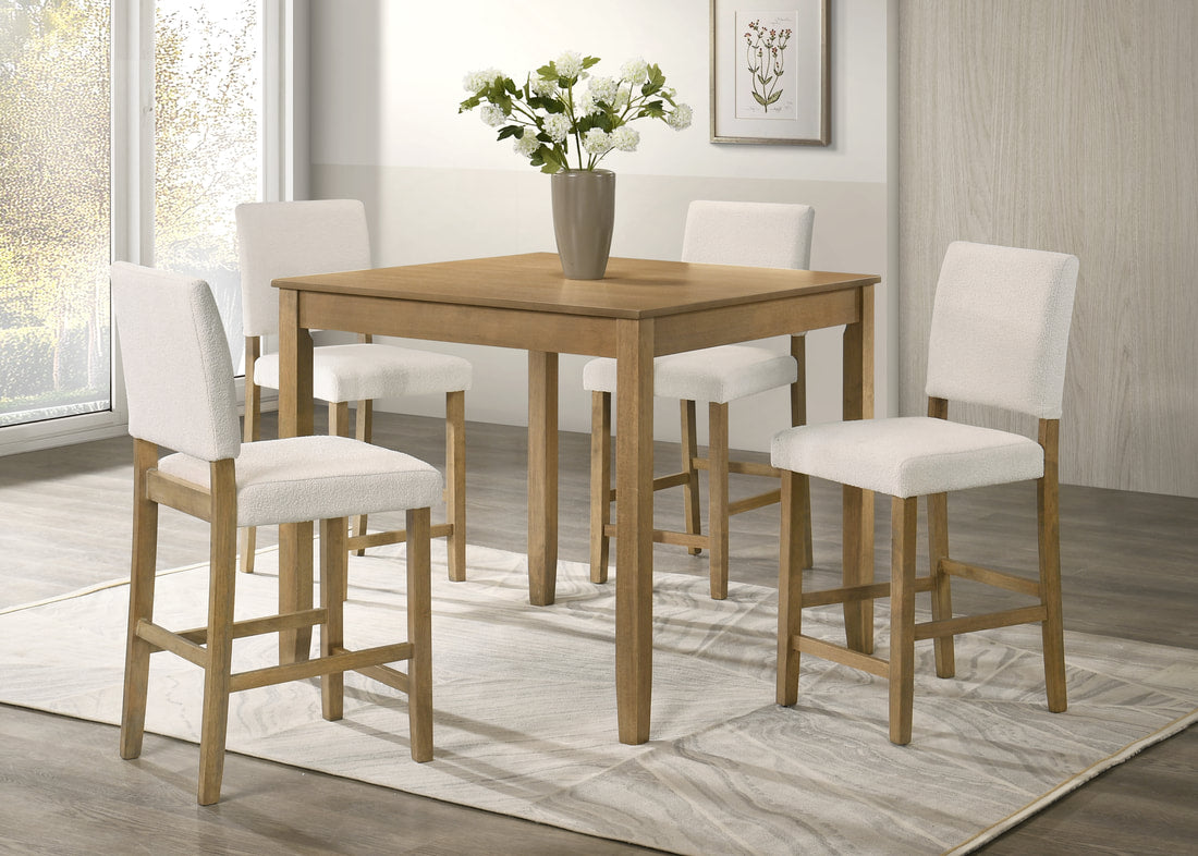 WINNER 10 PUB TABLE + 4 CHAIR SET